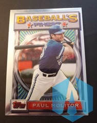 1993 Topps Finest Paul Molitor #70